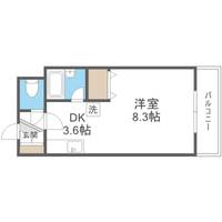 港プロシード26102の間取り