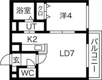 物件の間取り画像