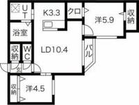 物件の間取り画像