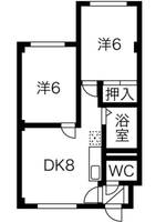 OMレジデンス栄町403の間取り
