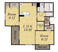 物件の間取り画像