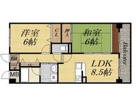 ソシア売布の間取り