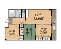 物件の間取り画像