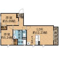 物件の間取り画像