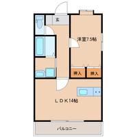 ニチエン大橋7-Aの間取り