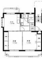 ハーベスト1号館の間取り