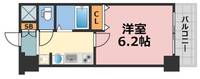 プレサンス心斎橋ザ・スタイルの間取り