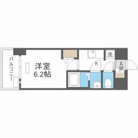 プレサンス難波インフィニティの間取り