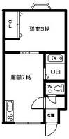ノーザンエポックA303の間取り