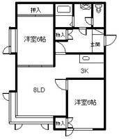 物件の間取り画像