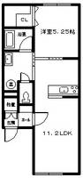 ラメゾン神楽Ⅲの間取り