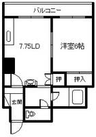 ロータリーハイツの間取り
