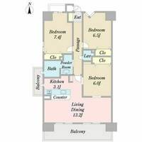 物件の間取り画像