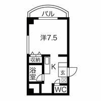 愛知県名古屋市南区駈上1丁目の賃貸マンションの間取り