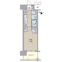 愛知県名古屋市南区寺部通2丁目の賃貸マンションの間取り