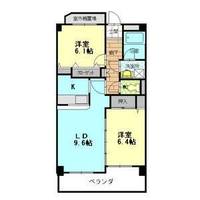 愛知県名古屋市南区芝町の賃貸マンションの間取り