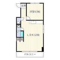 愛知県名古屋市南区道徳新町5丁目の賃貸マンションの間取り
