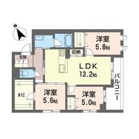 物件の間取り画像