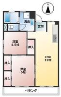 物件の間取り画像
