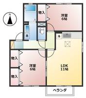 物件の間取り画像