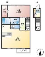物件の間取り画像
