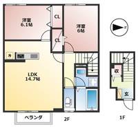 物件の間取り画像