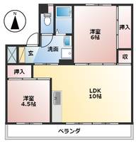 物件の間取り画像