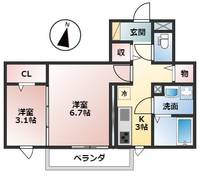 物件の間取り画像