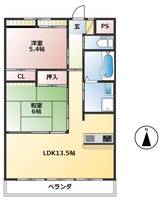 物件の間取り画像