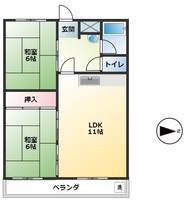 物件の間取り画像