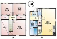 物件の間取り画像