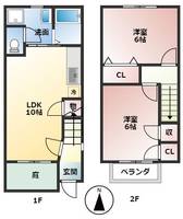 物件の間取り画像