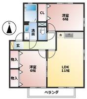 物件の間取り画像