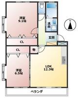 物件の間取り画像