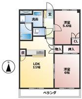 物件の間取り画像