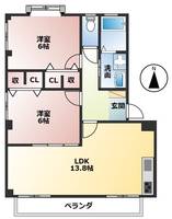物件の間取り画像