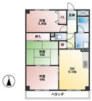 物件の間取り画像