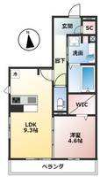 物件の間取り画像