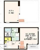 物件の間取り画像