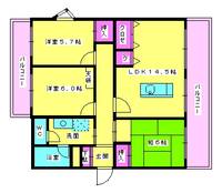 物件の間取り画像