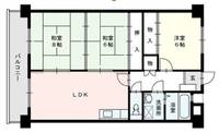 日佐住吉ビル  406の間取り