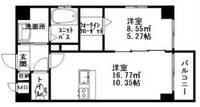 物件の間取り画像