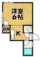 ソフィアハイツ202の間取り