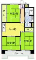 的場藤ビル405の間取り
