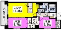 物件の間取り画像