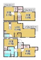 物件の間取り画像