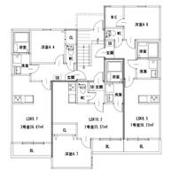 Halso2(ハルソツー)101の間取り