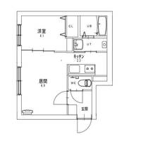 リガーレ東札幌の間取り