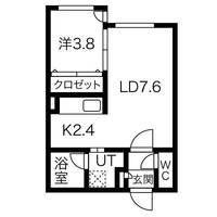 Floresta43°の間取り