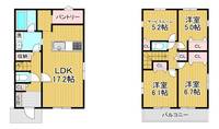 物件の間取り画像